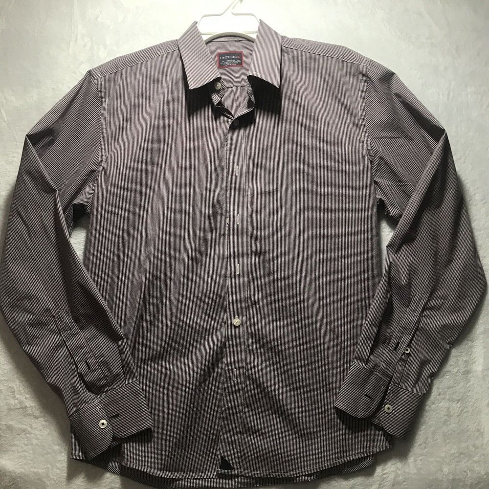 Untuckit Long Sleeve Button Down Shirt XL